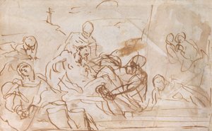 El entierro de Cristo de Carlo Maratta or Maratti